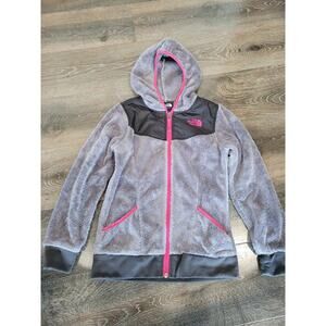 The‎ North Face Girls Gray Osito Jacket Fleece Size Medium #1